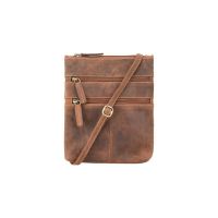 Visconti Leather 18606 Slim Bag Oil Tan