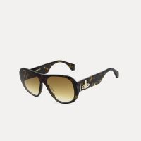Vivienne Westwood Atlanta Sunglasses in Dark Brown