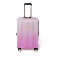 Dune London Olive Dip Dye Pink 67cm Medium Suitcase