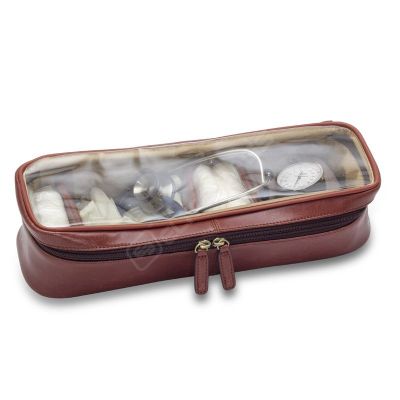 Elite Bags Brown Leather Traditional Gladstone Medical Case #7
