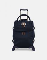 Joules Coast Travel Cabin Trolley Case in Navy