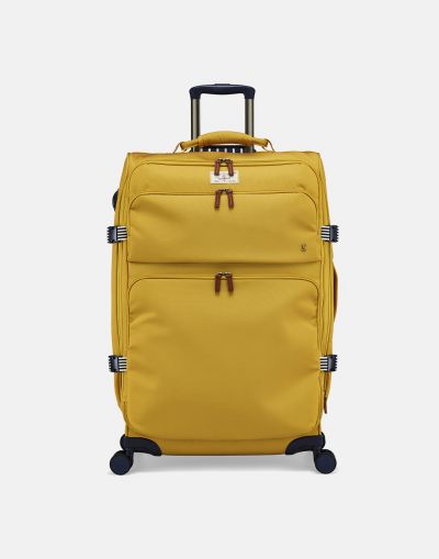 Joules Coast Travel Large Trolley Case in Gold