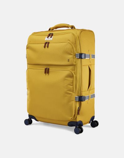 Joules Coast Travel Large Trolley Case in Gold #2