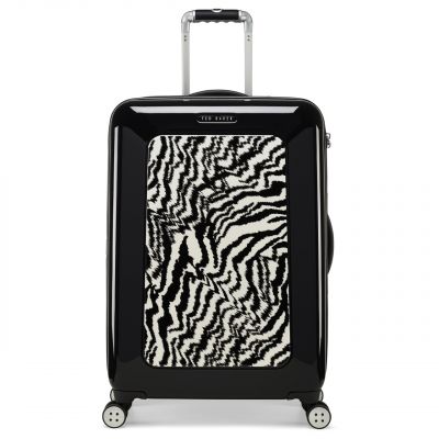 Ted Baker Take Flight Zebra 4 Wheel Medium Suitcase - 69cm