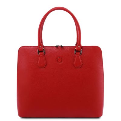 Tuscany Leather Magnolia Red Business Bag #8
