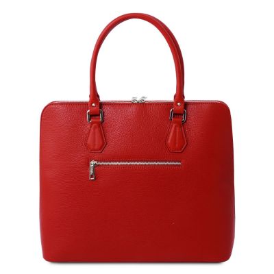Tuscany Leather Magnolia Red Business Bag #10