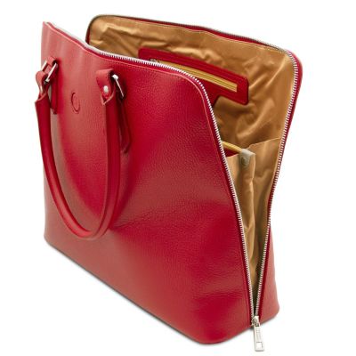 Tuscany Leather Magnolia Red Business Bag #11